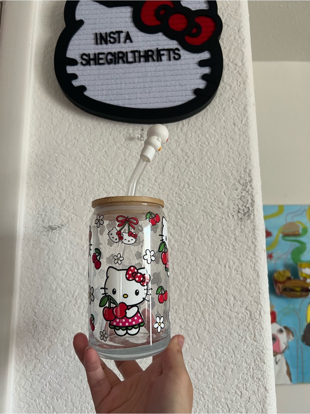 hello kitty tumblr cup